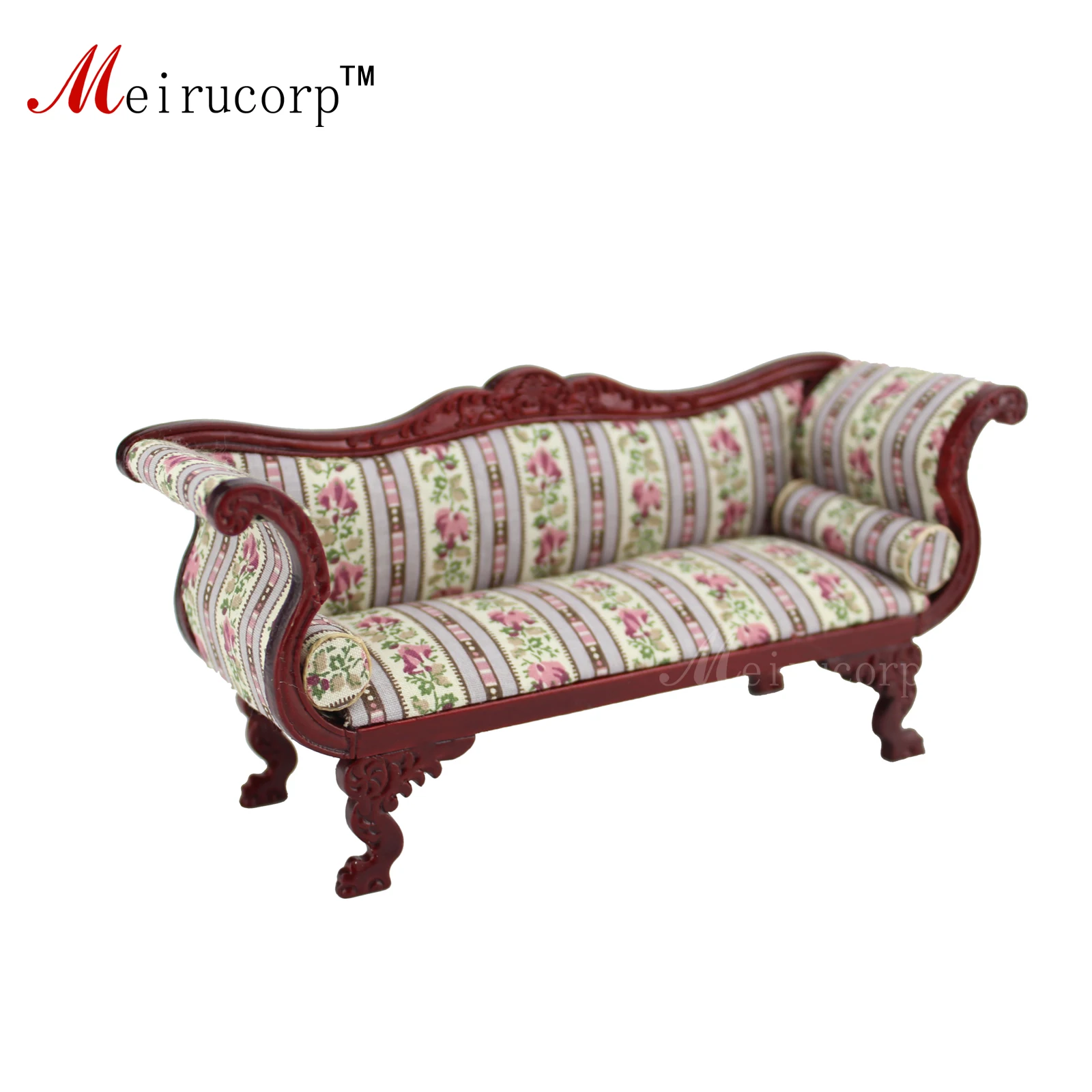 Dollhouse 1:12 scale Miniature furniture Luxurious Living room Sofa