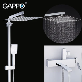 شراءGAPPO دش صنبور مجموعة دش مطري للحمام نظام حوض الحنفيات دش صنبور حوض خلاط حمام شلال دش رئيس خلاط Torneira