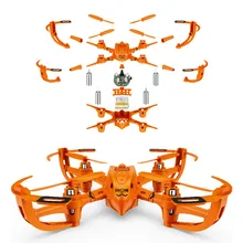 Assembled Remote Control Aircraft Four-axis Aircraft Puzzle Mini Drone Toy