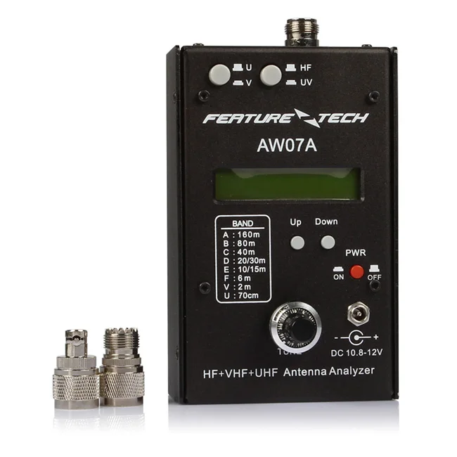 AW07A HF/VHF/UHF 160 м анализатор сопротивления КСВ антенны для радиолюбителей DIY Walkie Talkie
