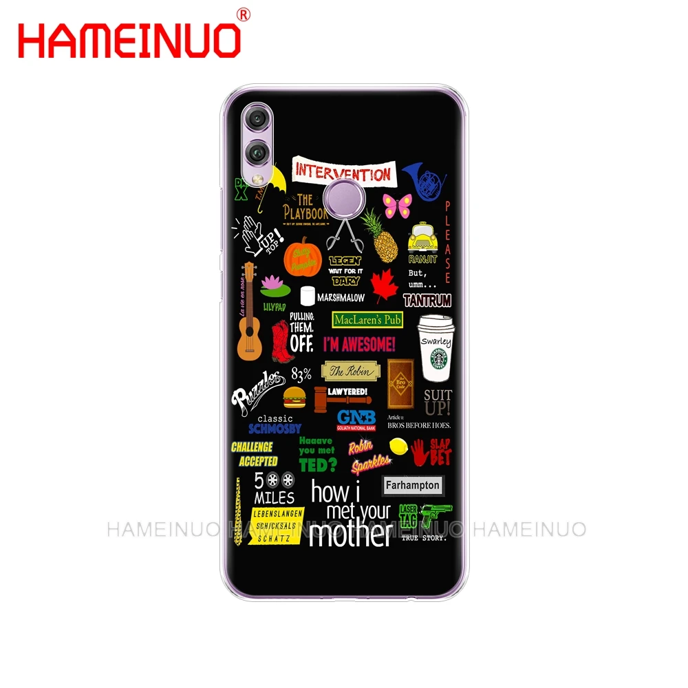 HAMEINUO how i met your mother himym quotes чехол для телефона huawei NOVA 3 3i mate 20 pro для honor 8x Max Note 10 - Цвет: 90942