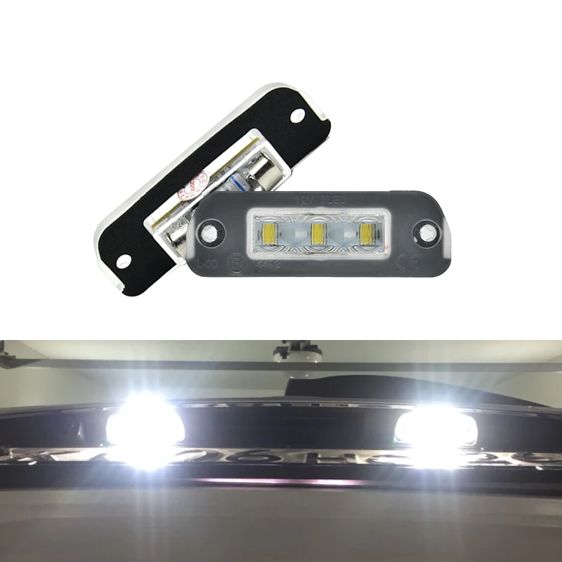 

Fits For Benz ML M GL R-Class Diesel 3W Xenon White Led Number License Plate Light Kits GL350 GL450 R350 R320 R500