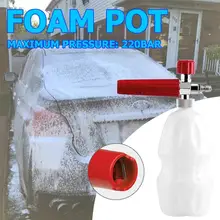 1Л автомойка пены пневматический распылитель шайба снег пена копье 1/4 быстрый разъем Безопасный воск и герметик очистки без остатка
