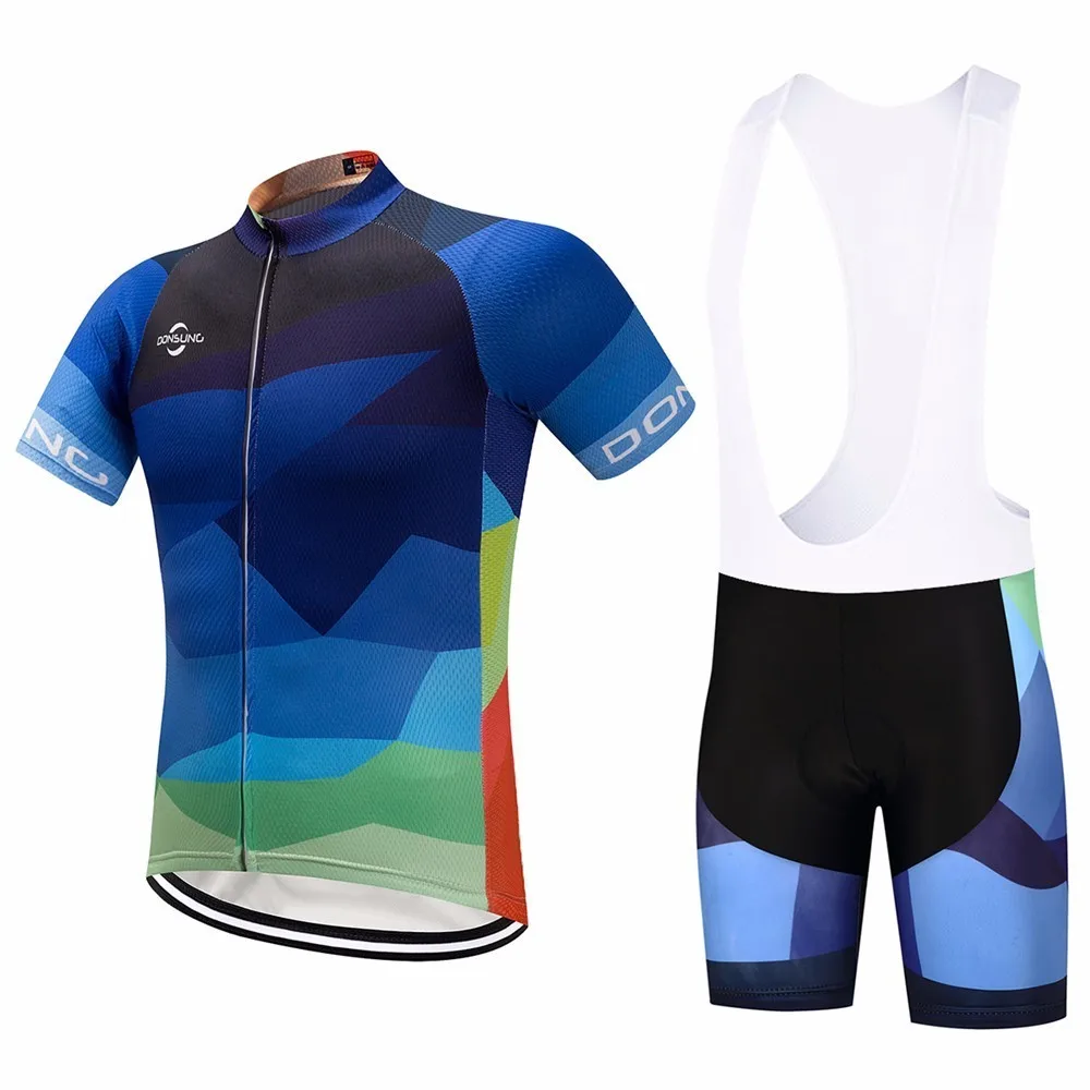 Cycling Jersey Set Men Pro Team Training Cycling Set 3D Padded MTB Road