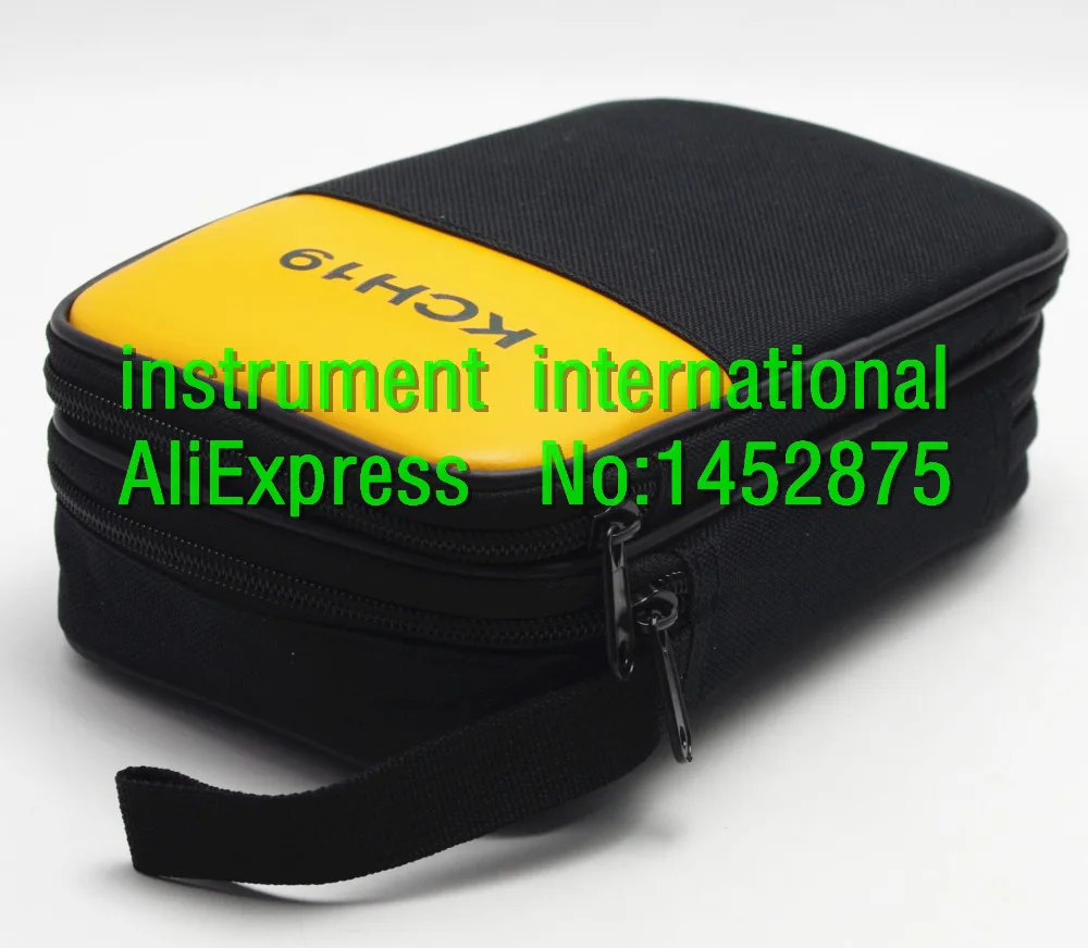 KCH19 двухслойный чехол для переноски на молнии Fluke 15B + 17B 18B 101 106 107 27 II 2 28 87 V MT4 MAX 62 59