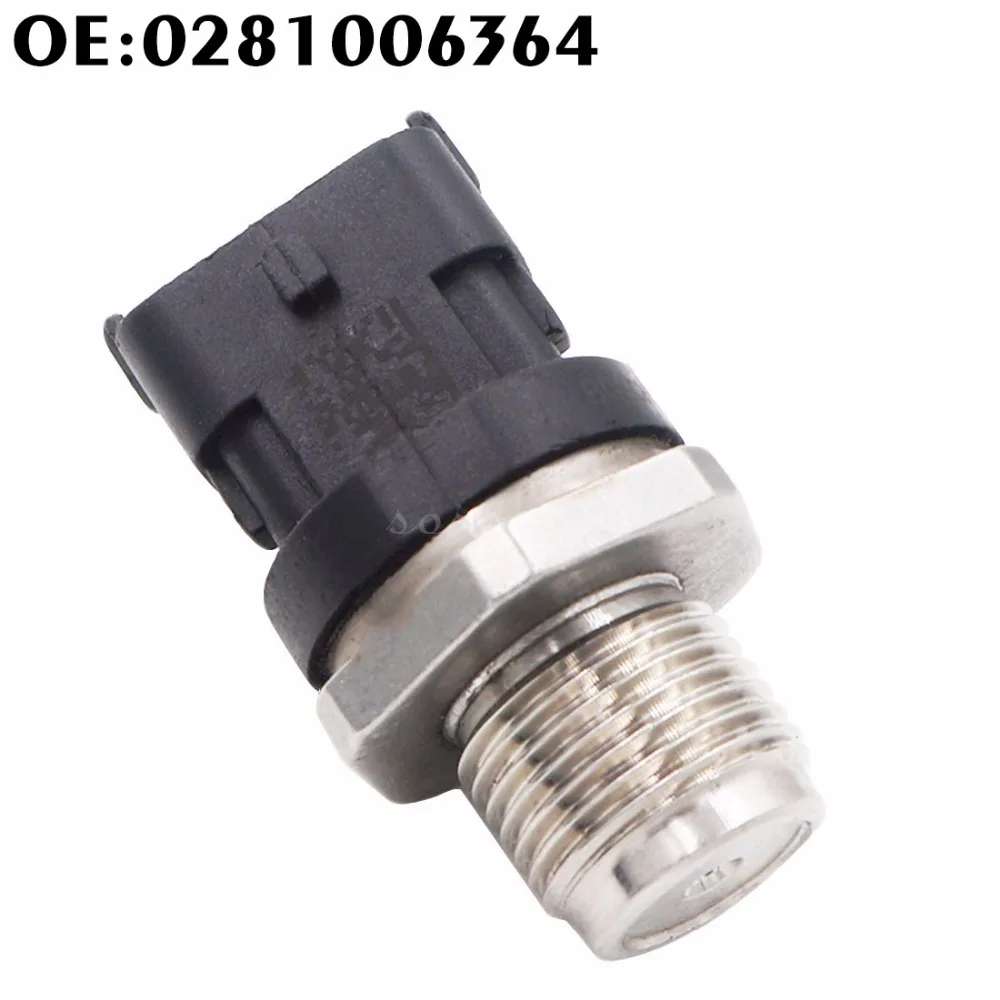 FOR VOLVO C30 C70 S40 S60 S80 V50 V70 2.4 D FUEL RAIL PRESSURE SENSOR 0281002706