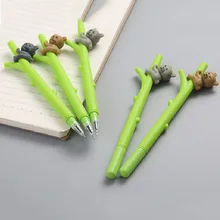 Q) стилус гелевая чернильная ручка 0,5 мм Милая ручка для животных Коала альпинистские деревья креативные канцелярские принадлежности для студентов