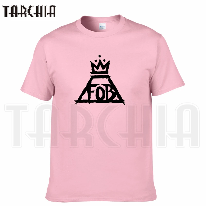 

TARCHIA 2018 new brand fob music summer t-shirt cotton tops tees men short sleeve boy casual homme tshirt t shirt plus fashion