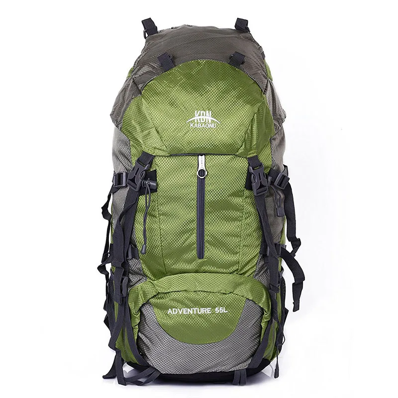 Sheng lun lai 55L Outdoor Camping Backpack Hiking Climbing Nylon Bag Superlight Sport Travel Package Knapsack Rucksack