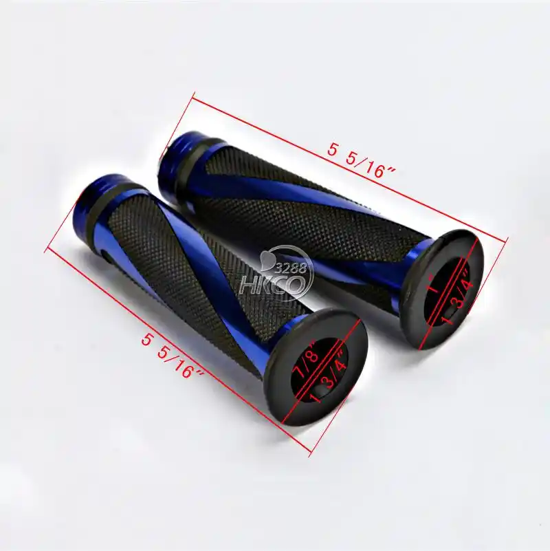 Синяя полоса 7/8 &quotруль мотоцикла ручки для Yamaha Honda Suzuki Kawasaki Triumph Buell KTM Ducati Can Am Vespa