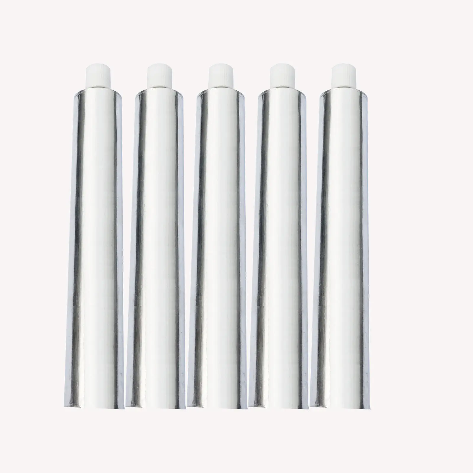 Wholesale Toothpaste Tubes 10 Pieces 30ml Aluminum Empty Travel Tube Toothpaste Unsealing Tubes DPJD Protect Packing