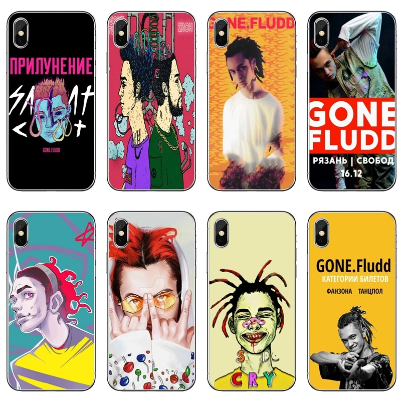 Чехол GONE Fludd для Samsung Galaxy S10 S9 S8 S7 S6 edge Plus Lite S5 S4 Note 9 8 5 мягкий чехол телефона