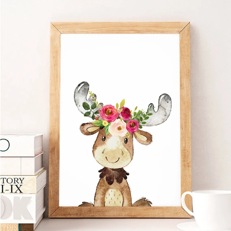 Watercolor Baby Animals Prints