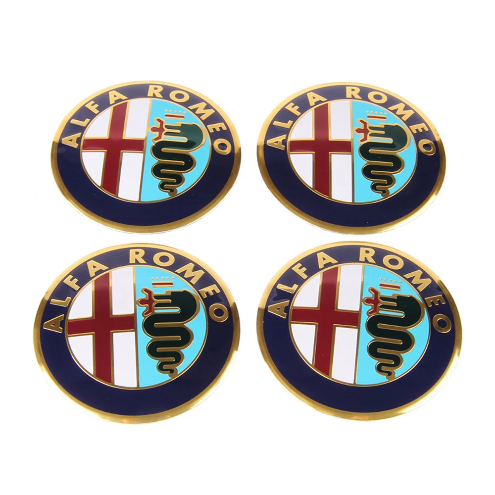 

Car Accessories For Alfa Romeo 155 159 147 GT 156 Mito Giulia Giulietta Brera Emblem Wheel Center Hub Cpas Decal Auto Decoration