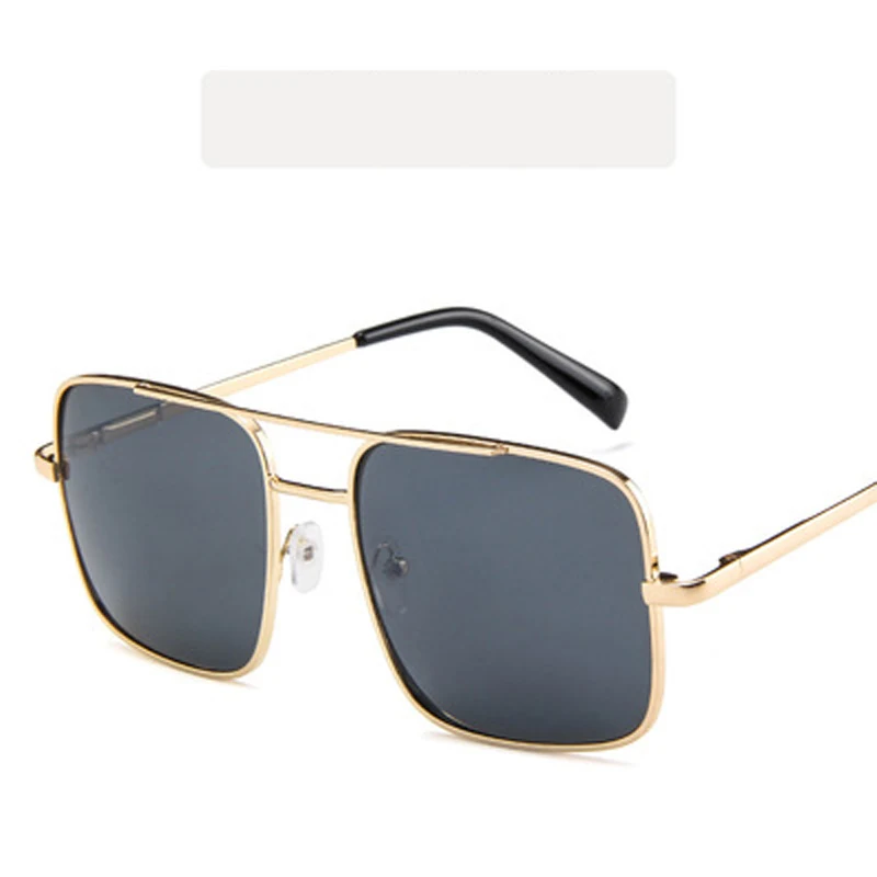YUMOMO 2019 Sunglasses Women Retro Gradient Sun Glasses Metal Frame Vintage Lare Square Eyewear UV400 Female Oculos