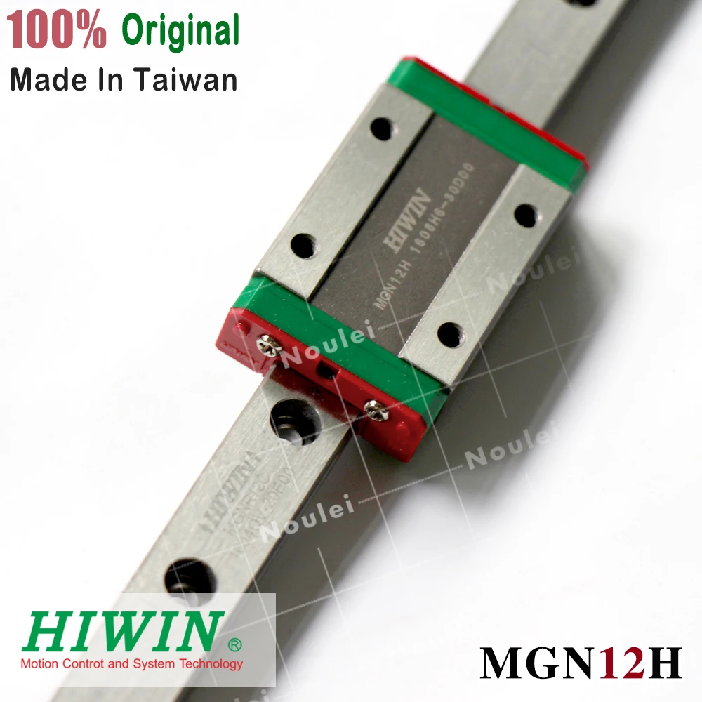 

HIWIN MGN12H slide block with MGN12 linear guide rail 600mm 700mm for mini CNC kit