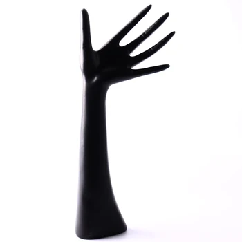 

Jewelry Necklace Stand Mannequin Hand Rack Organizer Holder Display Black