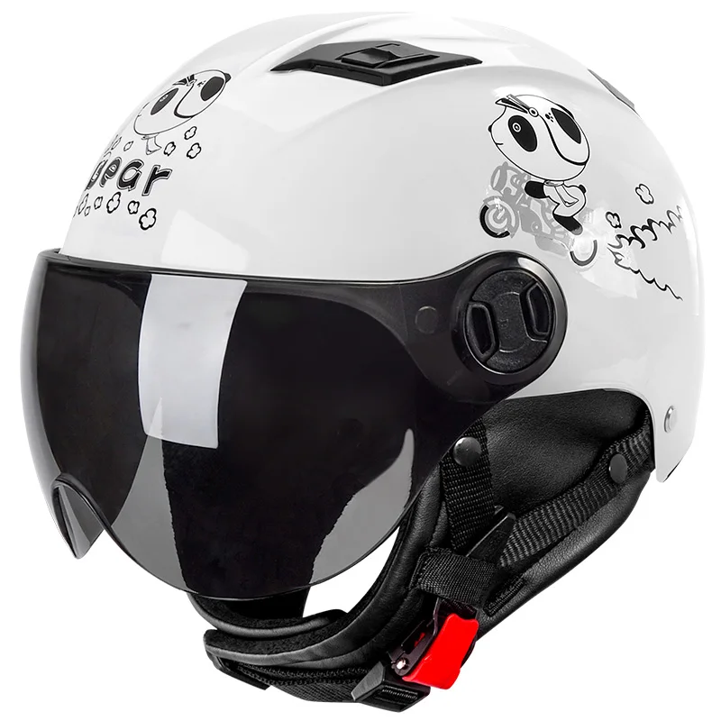 Andes мотоциклетный шлем для мужчин и женщин Ретро Винтаж Байкер скутер полуоткрытый шлем мото КАСКО Capacetes мотоциклетный шлем - Цвет: X333-Season-white1
