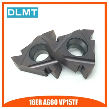 

16ER AG60 VP15TF 10PCS External Turning Tools Carbide insert Lathe cutter Tool Tokarnyy turning insert