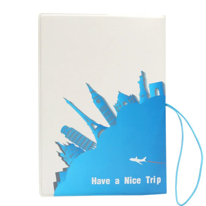 World Travel кожа ПВХ Милые дизайнерские Обложка для паспорта Для женщин Для мужчин Мода Кредитная Держатель для карт билет кошелек поездки