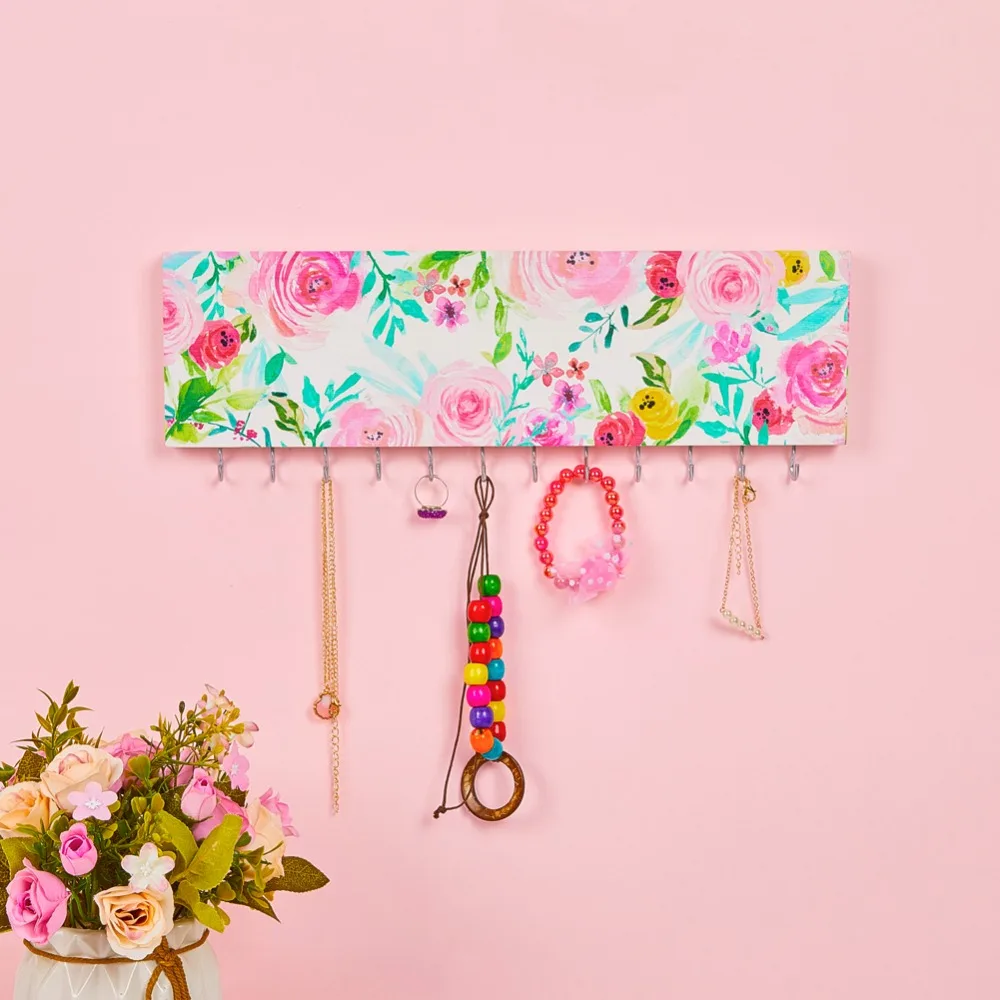 wooden unicorn storage rack