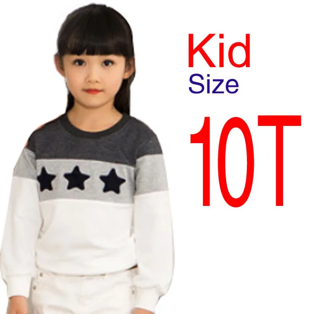 Одежда для всей семьи; коллекция года; одежда «Мама и я»; Модная хлопковая семейная одежда для мамы, папы и ребенка; одинаковые комплекты для семьи с вышитыми звездами - Цвет: Kid size 10T