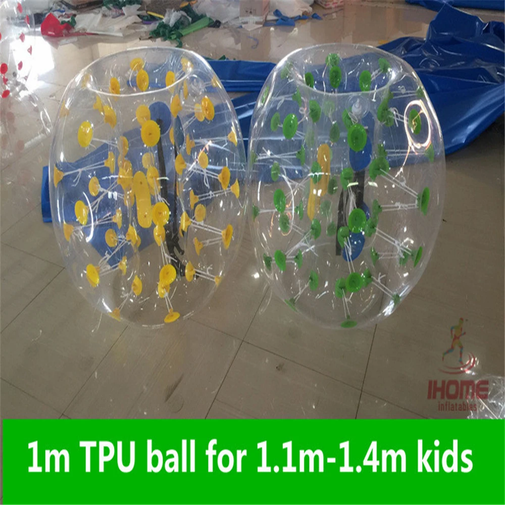1m TPU Inflatable Body Zorb Ball Bumper Ball Loopy Ball Bubble Soccer Bubble font b Football