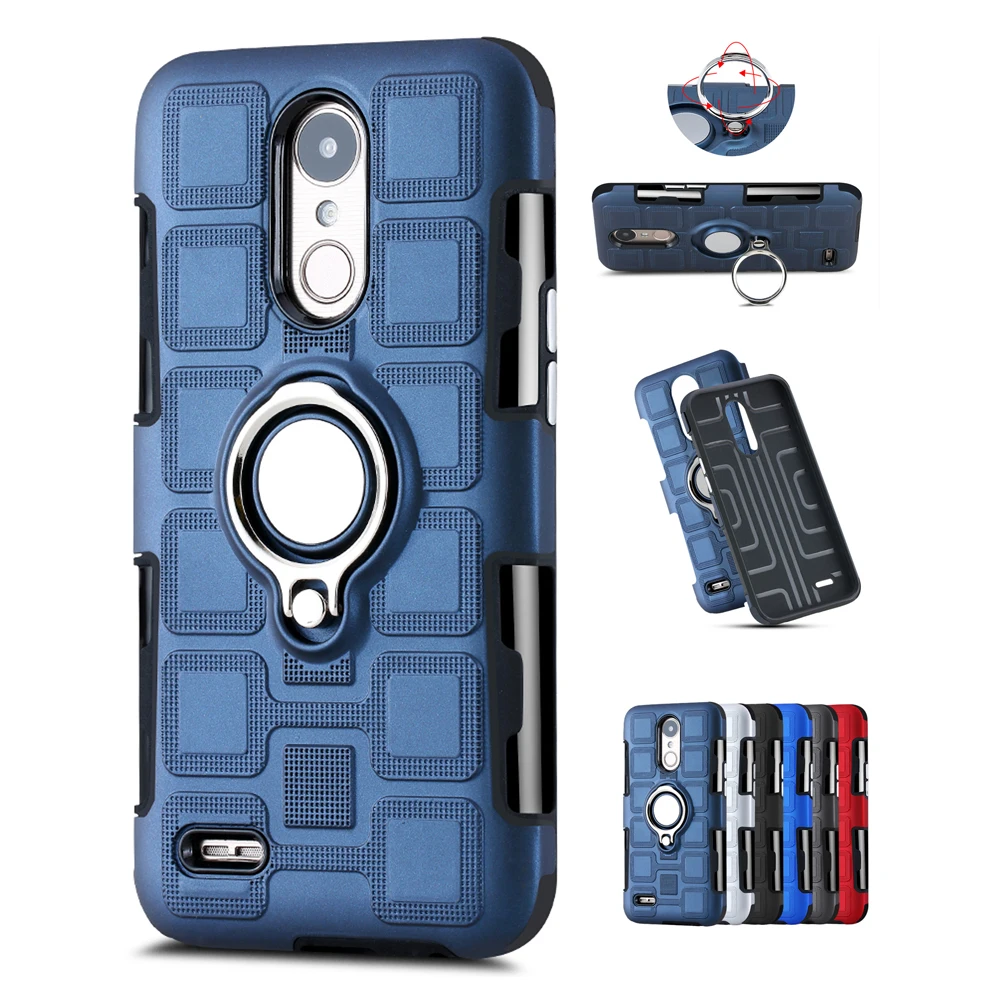 

For LG K10 2018 Case Shockproof Armor Stand Back Cover For LG K30 K10 Alpha Premier Pro LTE Phone Cases Shell Capa Coque