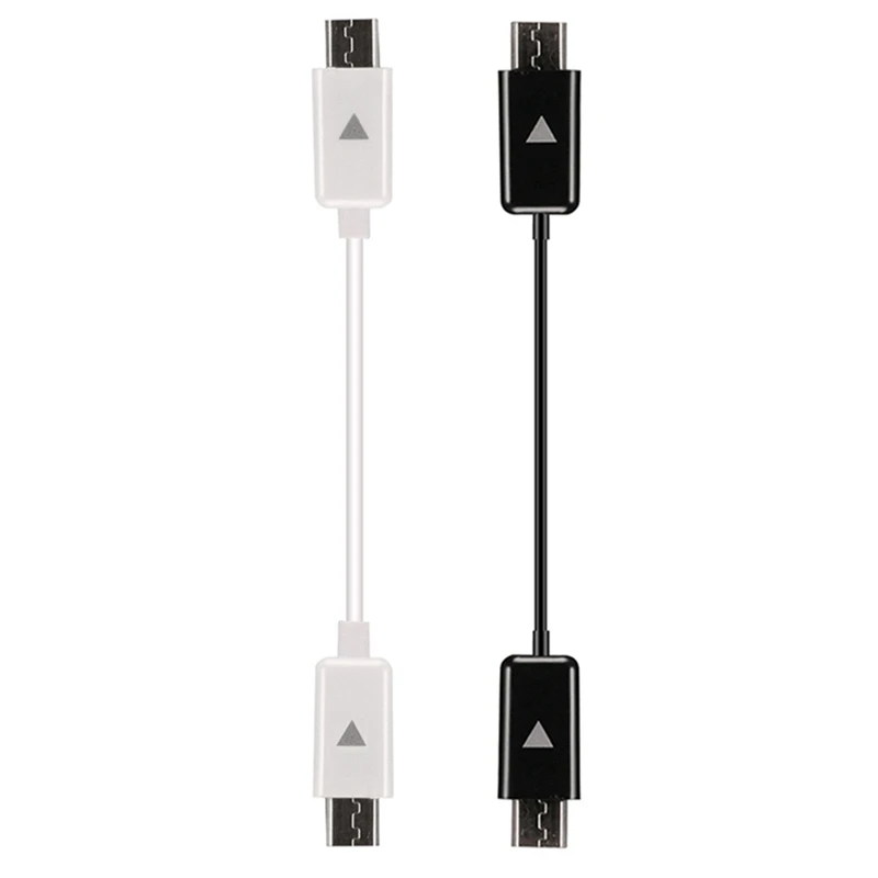 

1pc Micro USB Type B Male To Micro B Male 5Pin Converter OTG Adapter Lead Data Cable