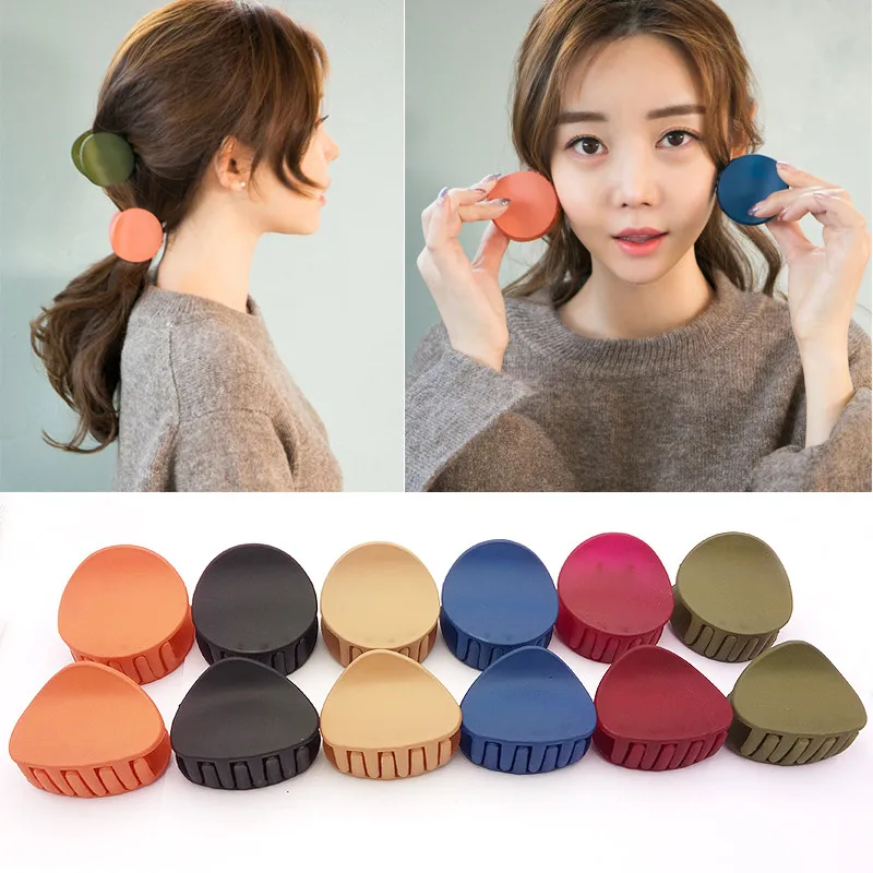 

Women Hair Claw Acrylic Irregular Gripper Hair Clips Barrette Grab Clamp Hair Pins Ponytail Girls Ornaments Hair Accessories