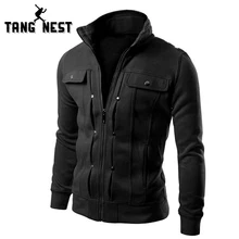 TANGNEST Handsome 2017 Top Slim Men Sweatshirt Casual Men Tracksuits Comfortable Popular For Male 5 Colors Asian Size MWW598