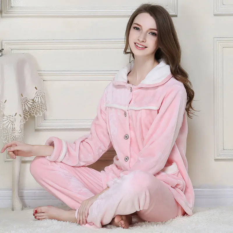 Mens Matching Couples Winter Flannel Pajama Set sleepwear Mens pajamas Men Plus Size nightwear XXXL