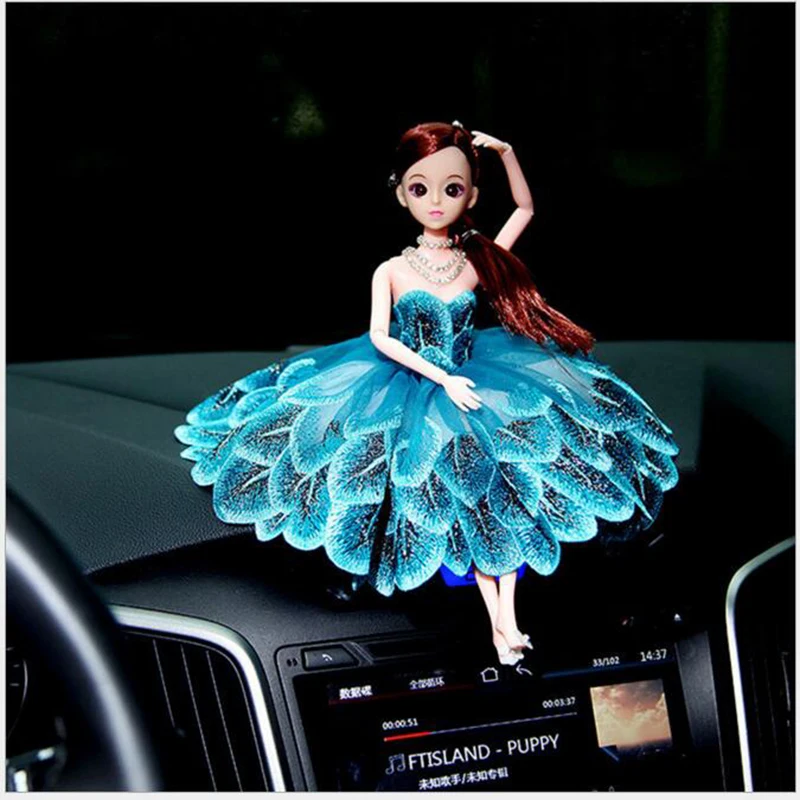 1pcs Creative Handmade Child Beautiful font b Doll b font Toy Wedding font b doll b