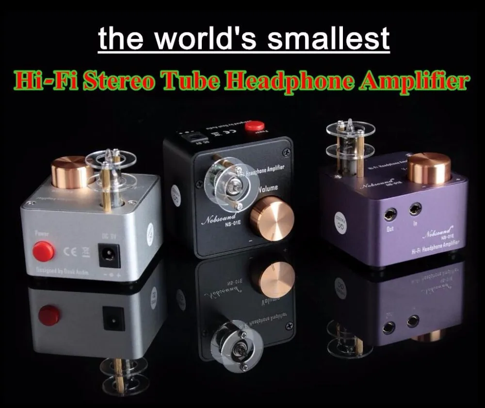 

Latest Nobsound NS-01E Mini Tube Amplifier Stereo HiFi Amp Pre-Amplifier Free Shipping