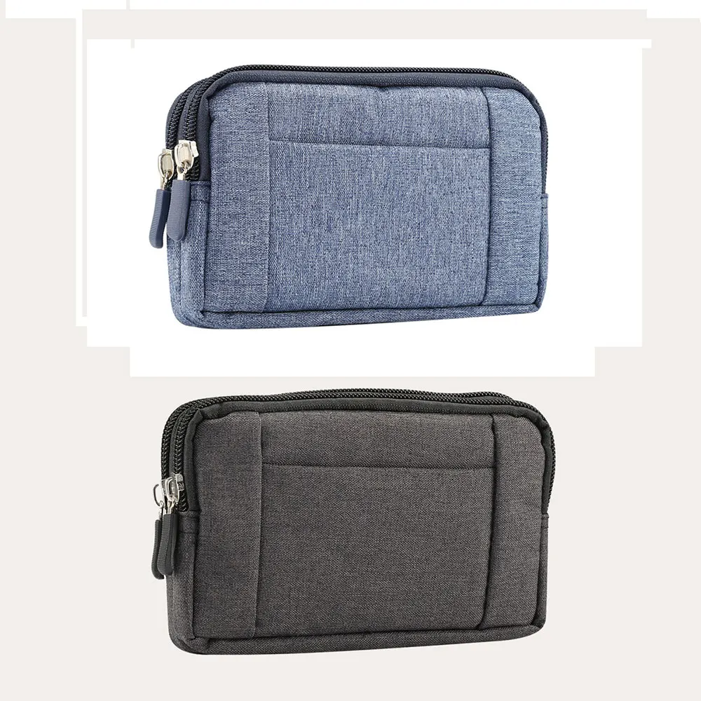 Джинсовая мужская универсальная сумка для Xiaomi Mi Max Ретро поясная сумка для huawei Note 8 чехол подходит для всех моделей телефонов для iphone X