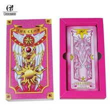 ROLECOS Cardcaptor Sakura cosplay Clow Card прозрачная карта аксессуары для косплея Sakura 54 листов Clow Card полный комплект