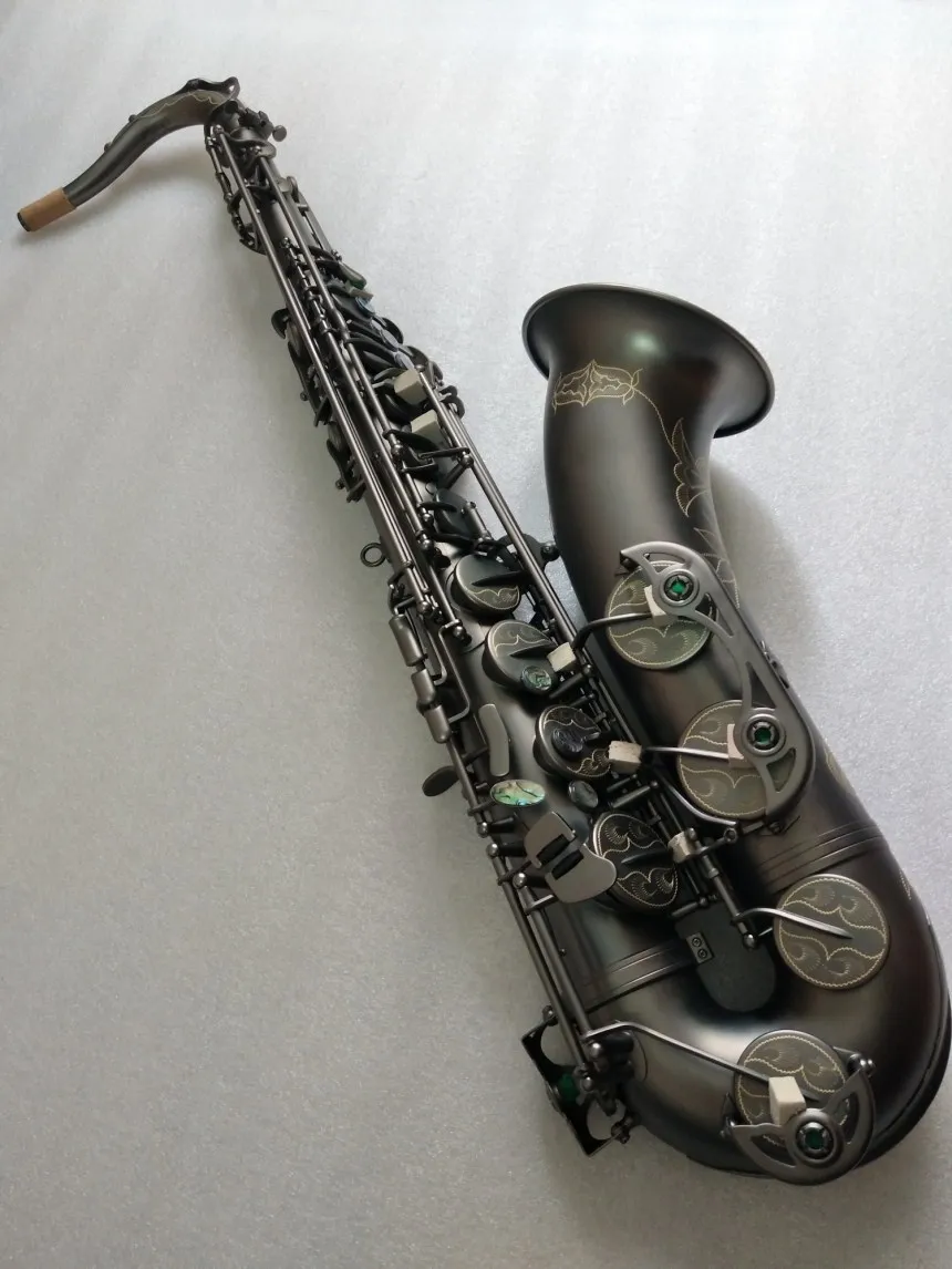 

France 802 Tenor saxophone Bb Playing a Musical InstrumentBlack Nickel Gold Sax High Quality Super Professional