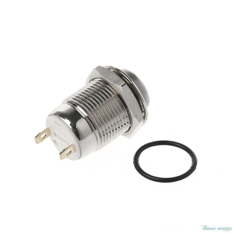 

For 1Set 12mm Waterproof High Round Metal Momentary Push Button Switch Screw Terminals Promotion