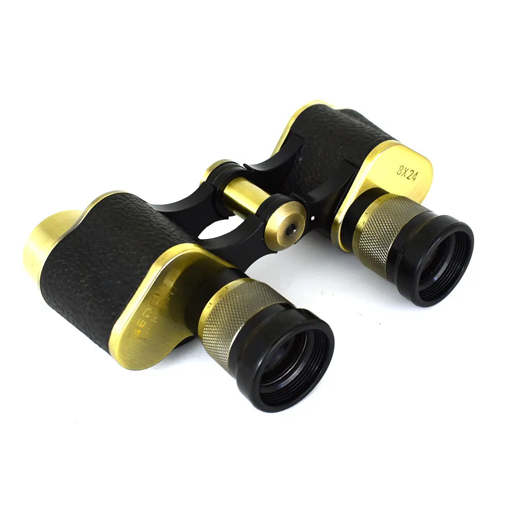 Military Marine Binoculars 8x24 HD Waterproof Night Vision Binocular with Rangefinder Case Strap BAK4 Porro Prism for Adults