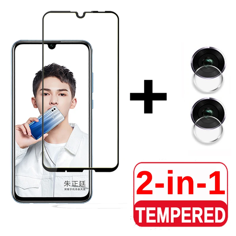 

2 in 1 Tempered Glass For Huawei Honor 10 Lite Camera Screen Protector Lens 9H Safety Protective Glass On Honor 10 Honor10 Lite