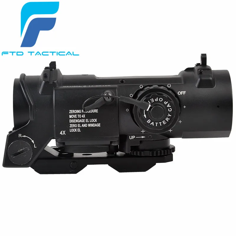 

Quick Detachable 1X-4X Adjustable Dual Role Sight