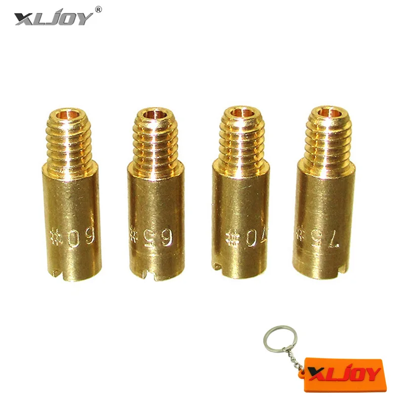XLJOY жиклеры карбюратора #60 65 70 75 для 47cc 49cc мини-мотоцикла карманного велосипеда