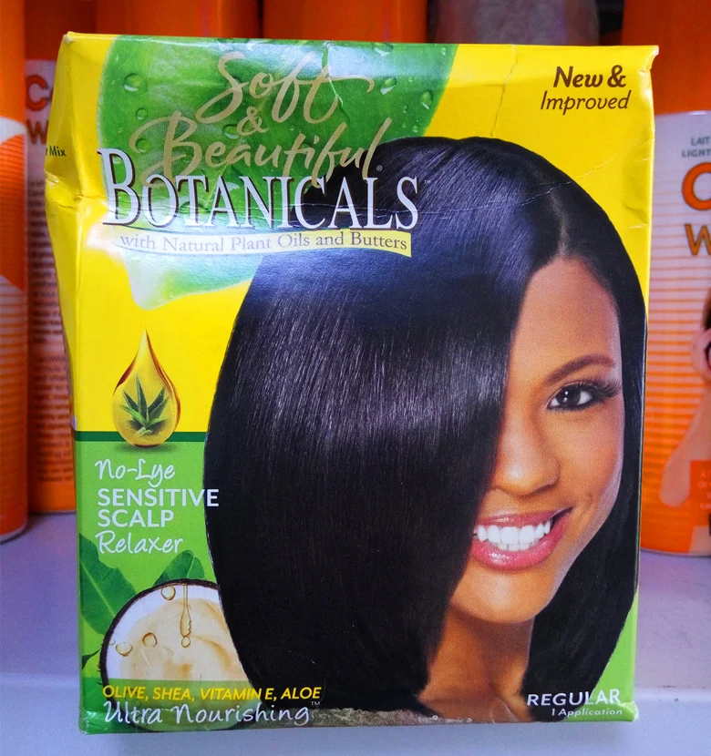Lowered Soft And Beautiful Hair Relaxer Botanicals