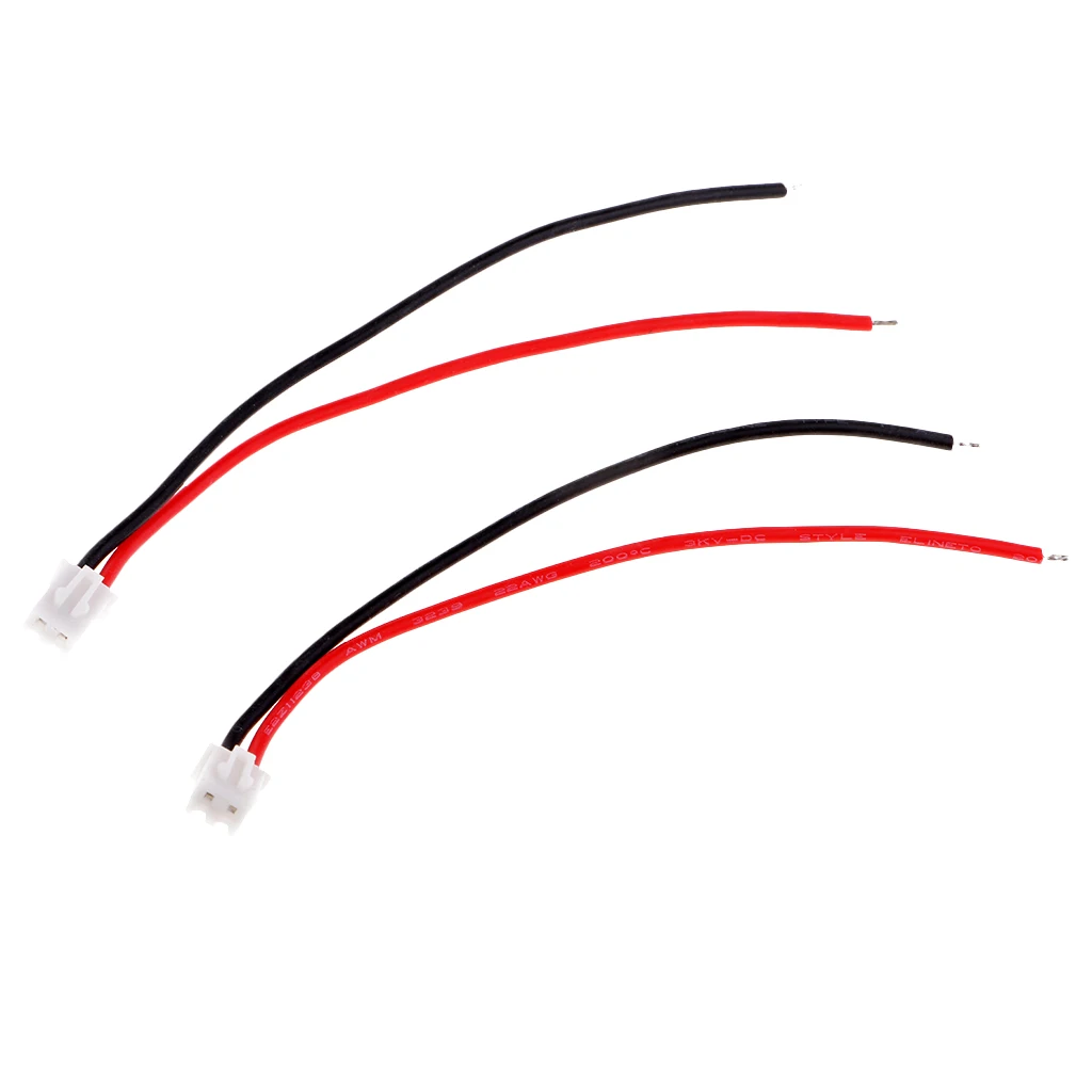 10pcs/lot 100mm Silicone JST-XH Balance Cable 22AWG for Lipo Lithium Battery