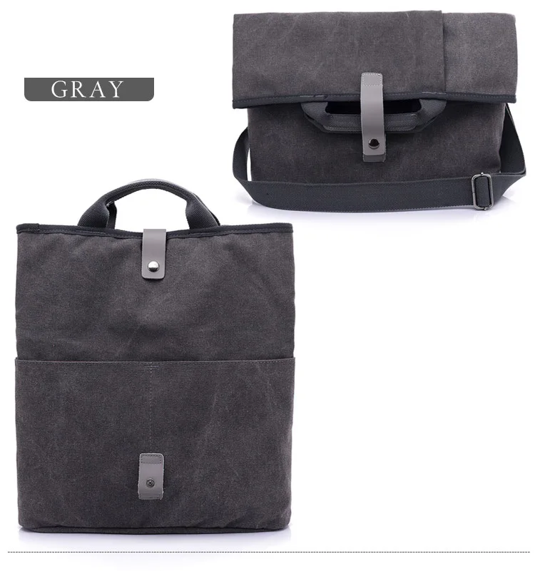 Высококачественная винтажная мужская сумка, холщовая мужская сумка, мужская сумка на плечо, дизайн, складная сумка через плечо