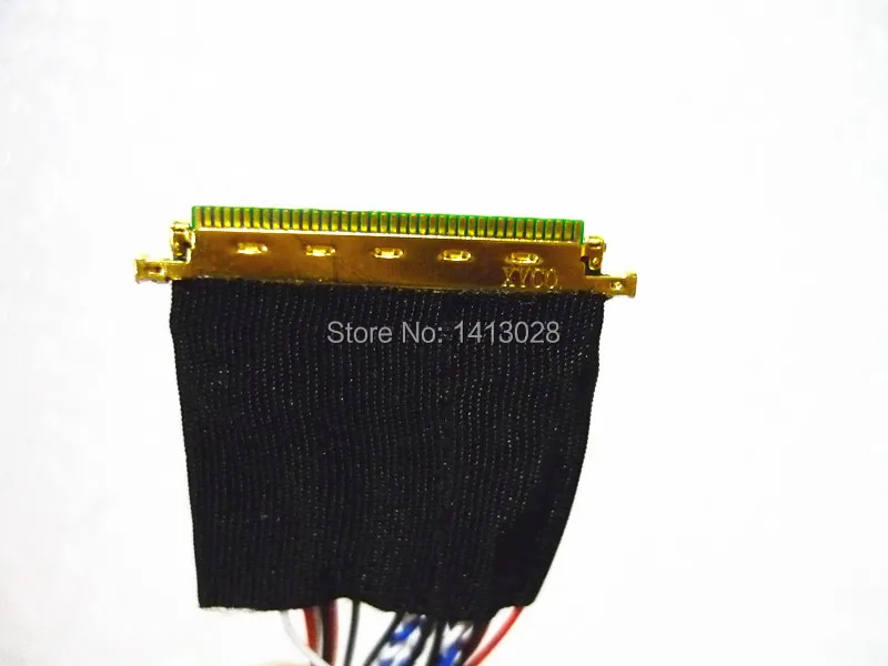 I PEX 20453 20455 40pin 1ch 6 бит LVDS кабель для 7/8/10.1/11.6/12.5/13.3/14/15.6 &quotЖК дисплей/светодиодный