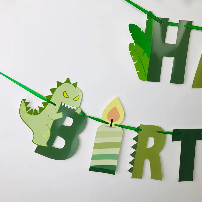 Динозавр одноразовая посуда и динозавр латексные воздушные шары для детей игрушки День рождения вечерние украшения джунгли Вечерние