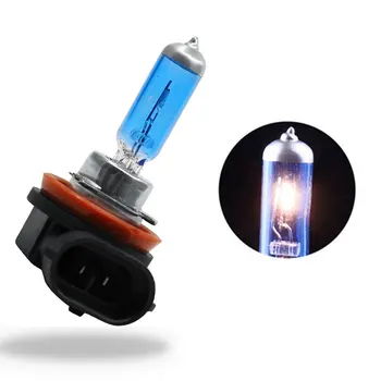 

2PCS H11 55W Car Halogen Fog Light Headlight Bulb Super White 5500k Car Styling Car Light Source For Ford Wholesale