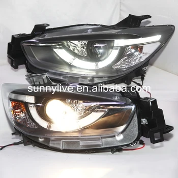 

For MAZDA CX-5 Headlights Strip LED Head Lamp 2012-2014 year SN