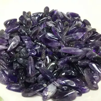 

Wholesale Top Natural Amethyst Tumbled Stone Magnet Gravel Beads Chakra Healing Reiki Fengshui Decoration